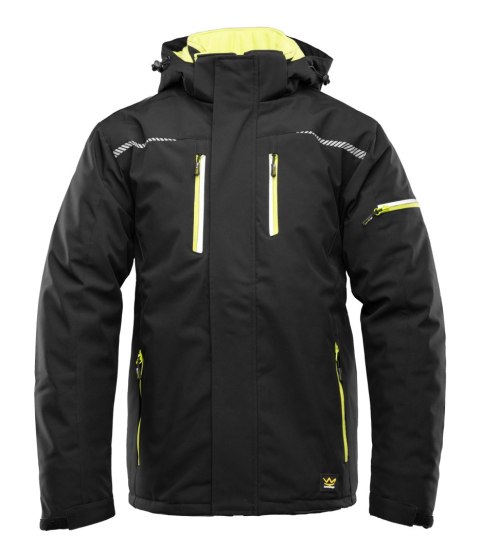 VECTOR KURTKA CZARNY/ZIELONY