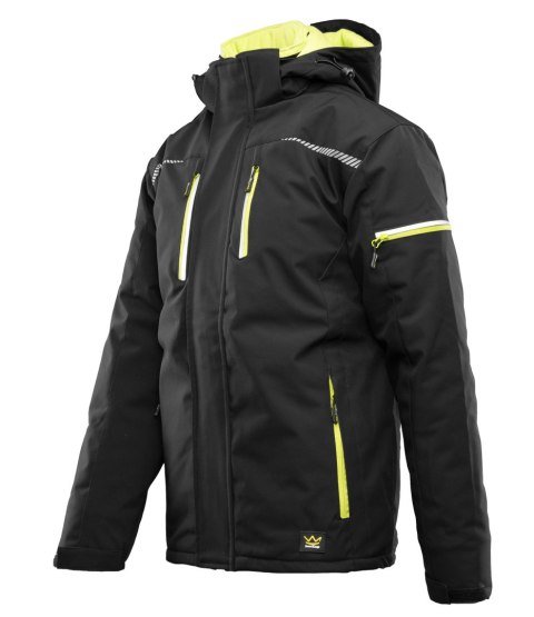 VECTOR KURTKA CZARNY/ZIELONY