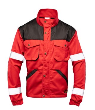 BLUZA CZERWIEŃ ODBLASK