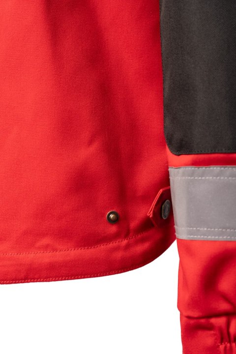 BLUZA CZERWIEŃ ODBLASK