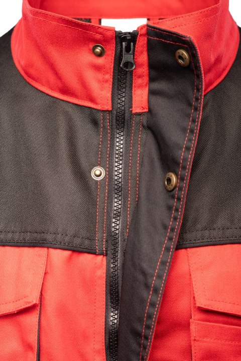 BLUZA CZERWIEŃ ODBLASK