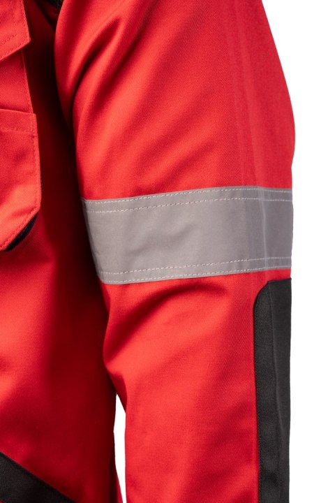 BLUZA CZERWIEŃ ODBLASK