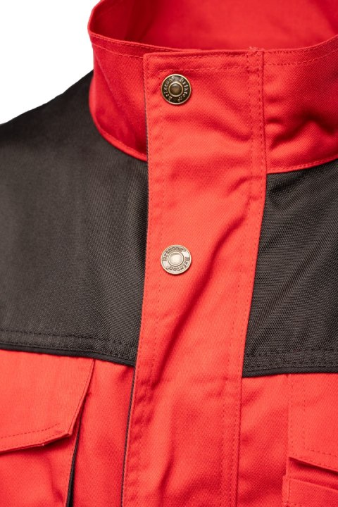 BLUZA CZERWIEŃ ODBLASK