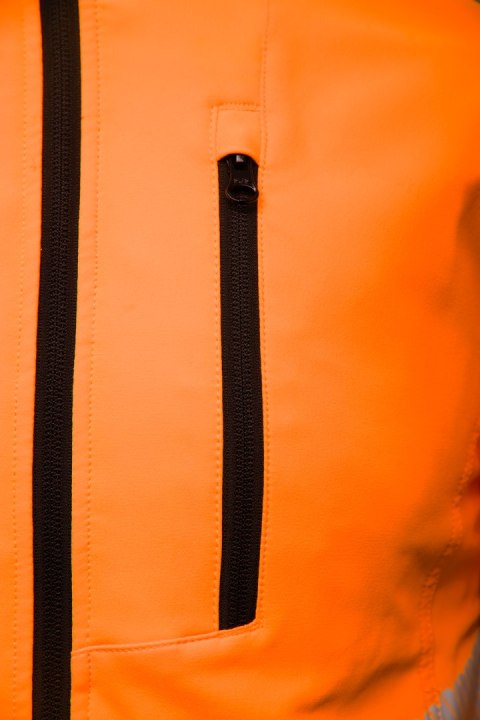 BLUZA FLASH OSTRZEGAWCZA POMARAŃCZ SKF004 KAT II