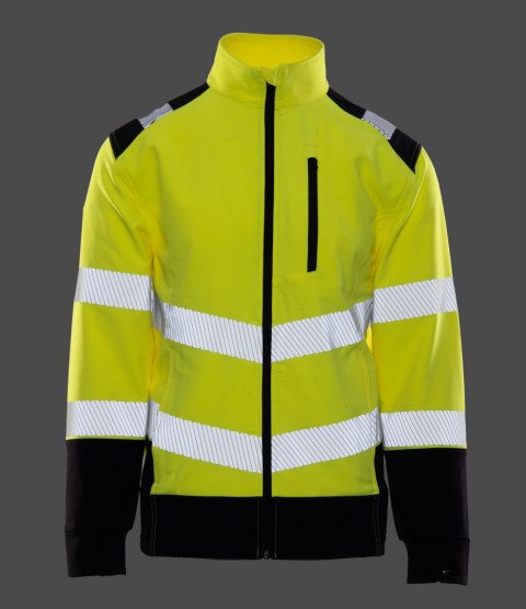 BLUZA FLASH OSTRZEGAWCZA ŻÓŁĆ SKF004 KAT II
