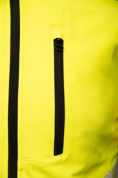 BLUZA FLASH OSTRZEGAWCZA ŻÓŁĆ SKF004 KAT II