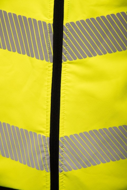 BLUZA FLASH OSTRZEGAWCZA ŻÓŁĆ SKF004 KAT II