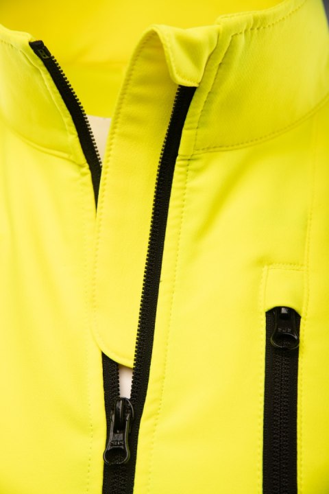 BLUZA FLASH OSTRZEGAWCZA ŻÓŁĆ SKF004 KAT II