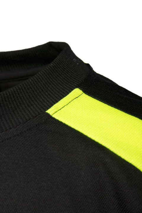 ECO RIVAL KOSZULKA CZARNY/ŻÓŁTY