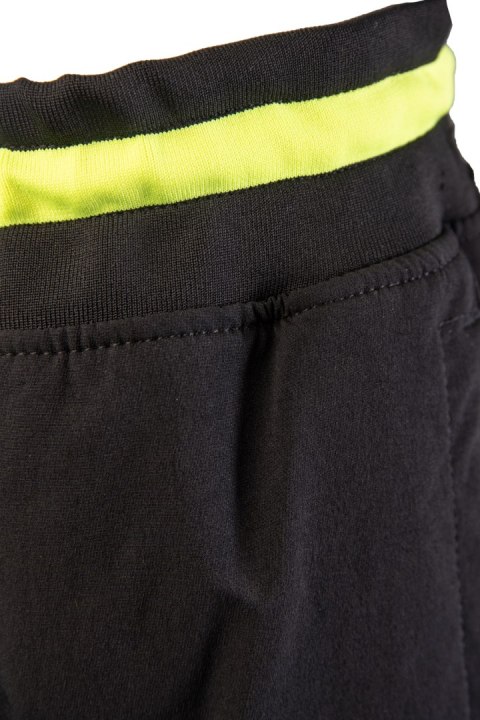 FLASH JOGGER SPODNIE SKF03Y CZARNY/ŻÓŁTY KAT II