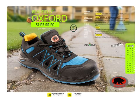 OXFORD SANDAŁ S1 PS SR FO