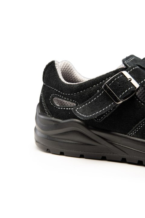 SANDAŁ MXP S1P SR FO ZAMSZ CZARNY