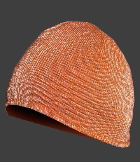 SEVEN KINGS CROSS CZAPKA Z DZIANINY MELANGE POMARAŃCZ