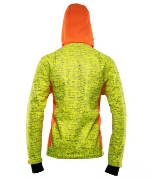 SEVEN KINGS CROSS SOFTSHELL KURTKA ŻÓŁĆ/POMARAŃCZ