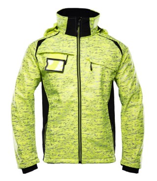 SEVEN KINGS CROSS SOFTSHELL KURTKA ŻÓŁĆ