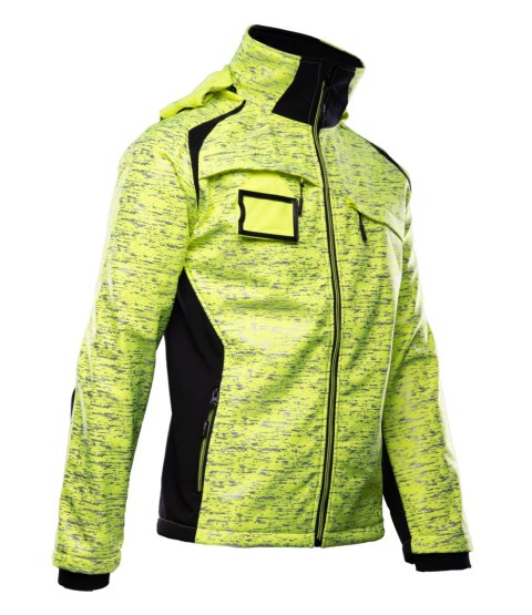 SEVEN KINGS CROSS SOFTSHELL KURTKA ŻÓŁĆ