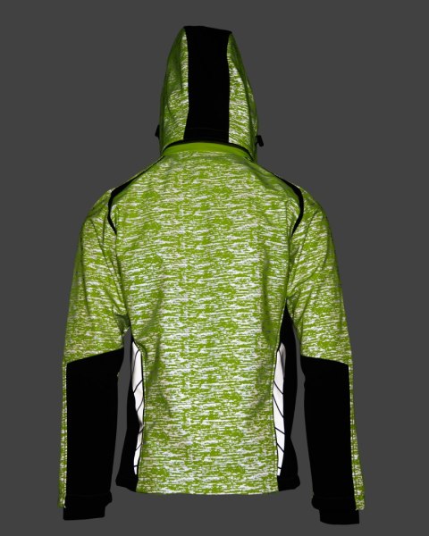 SEVEN KINGS CROSS SOFTSHELL KURTKA ŻÓŁĆ