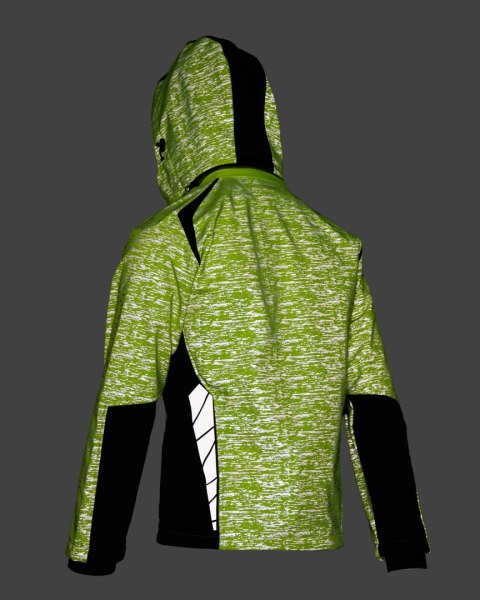 SEVEN KINGS CROSS SOFTSHELL KURTKA ŻÓŁĆ