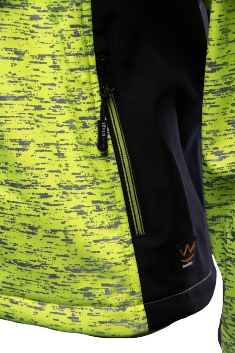 SEVEN KINGS CROSS SOFTSHELL KURTKA ŻÓŁĆ