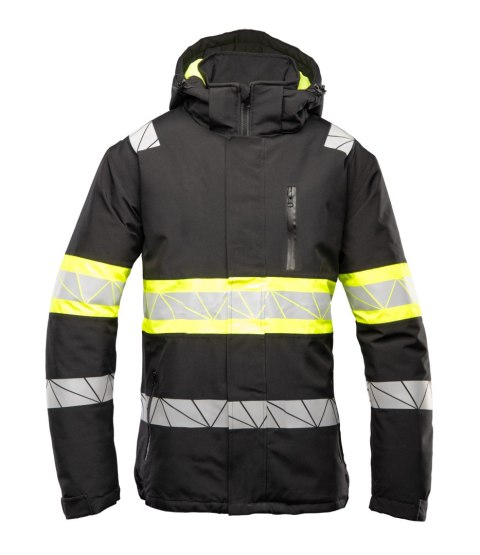 SEVEN KINGS ECO RIVAL KURTKA CZARNY/ŻÓŁTY