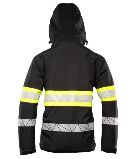 SEVEN KINGS ECO RIVAL KURTKA CZARNY/ŻÓŁTY