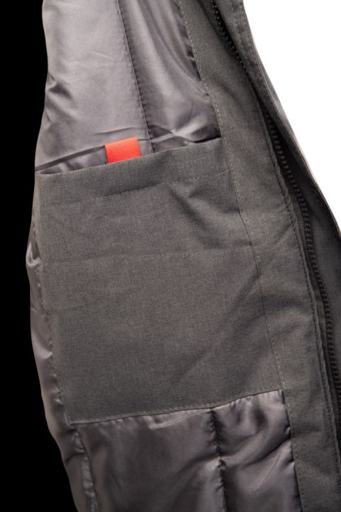 SEVEN KINGS PRO KURTKA STAL/CZERŃ