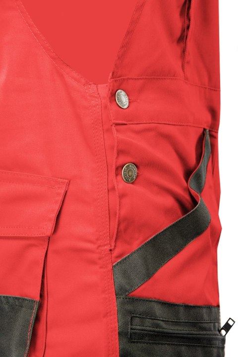 SPODNIE OGROD. CZERWIEŃ ODBLASK