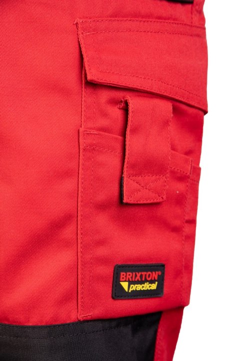 SPODNIE OGROD. CZERWIEŃ ODBLASK