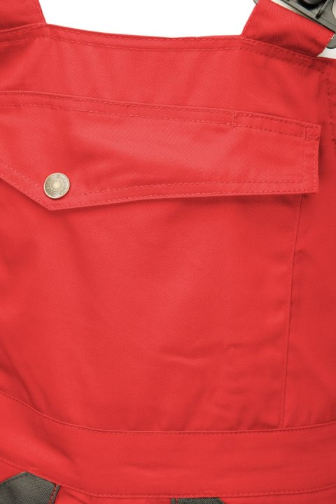 SPODNIE OGROD. CZERWIEŃ ODBLASK