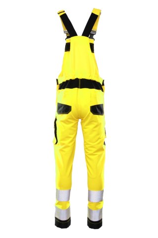 SPODNIE OGROD. FLASH OSTRZEGAWCZE ŻÓŁĆ SKF005 KAT II
