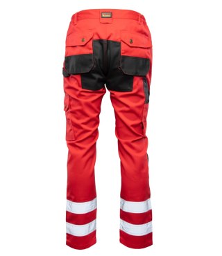 SPODNIE PAS CZERWIEŃ ODBLASK