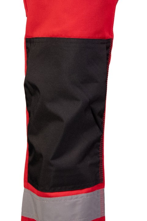 SPODNIE PAS CZERWIEŃ ODBLASK