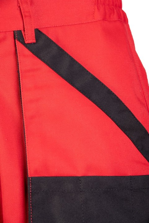 SPODNIE PAS CZERWIEŃ ODBLASK