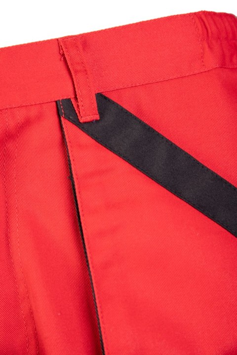 SPODNIE PAS CZERWIEŃ ODBLASK