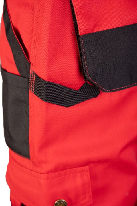 SPODNIE PAS CZERWIEŃ ODBLASK