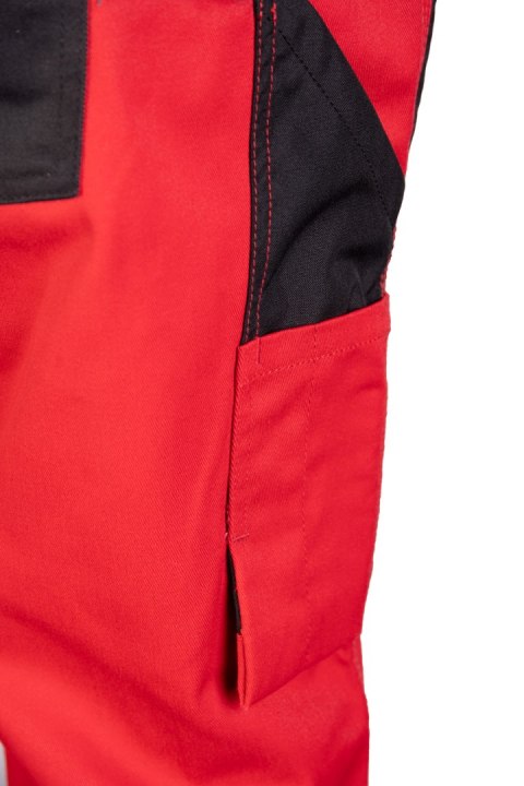 SPODNIE PAS CZERWIEŃ ODBLASK