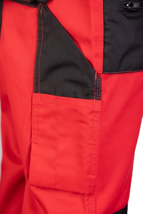 SPODNIE PAS CZERWIEŃ ODBLASK