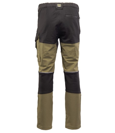 TRAIL SPODNIE DO PASA KHAKI/CZARNY