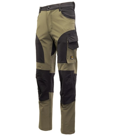 TRAIL SPODNIE DO PASA KHAKI/CZARNY