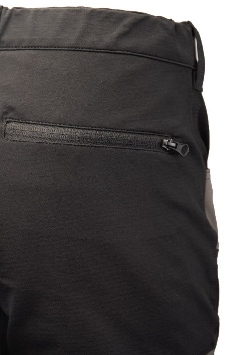 TRAIL SPODNIE DO PASA STAL/CZARNY