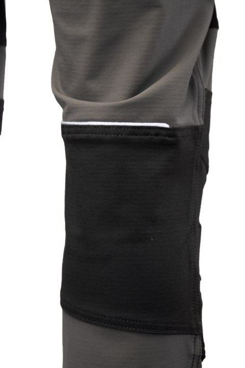 TRAIL SPODNIE DO PASA STAL/CZARNY