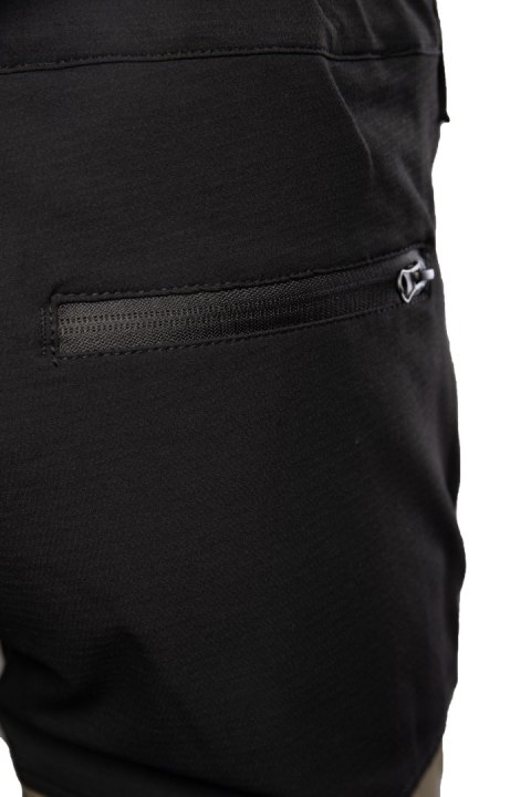 TRAIL SPODNIE KRÓTKIE KHAKI/CZARNY