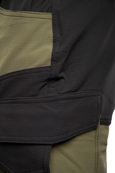 TRAIL SPODNIE KRÓTKIE KHAKI/CZARNY