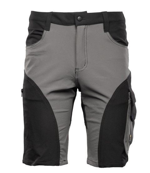 TRAIL SPODNIE KRÓTKIE STAL/CZARNY