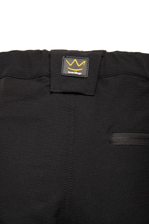 TRAIL SPODNIE KRÓTKIE STAL/CZARNY