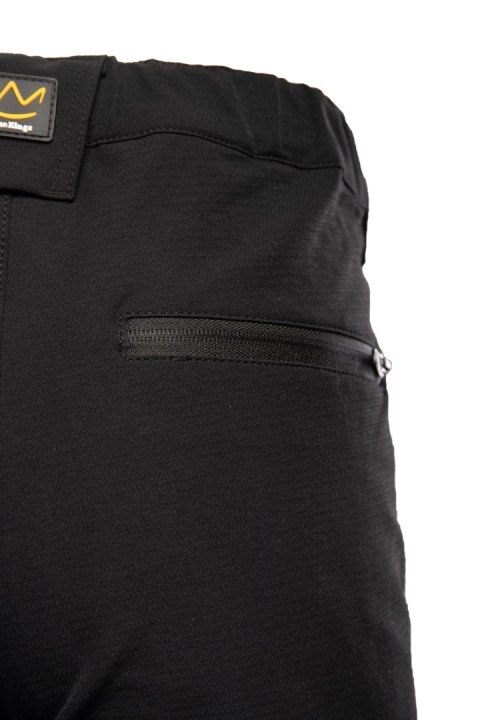 TRAIL SPODNIE KRÓTKIE STAL/CZARNY