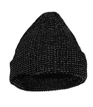 WOLBERG REFLECTO CZAPKA Z DZIANINY CZARNA