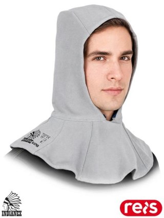 KAPTUR OCHRONNY SKÓRZANY DLA SPAWACZY