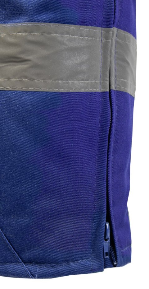 BRIXTON SNOW OGRODNICZKI OCIEPLANE NIEBIESKI / PASY ODBLASK