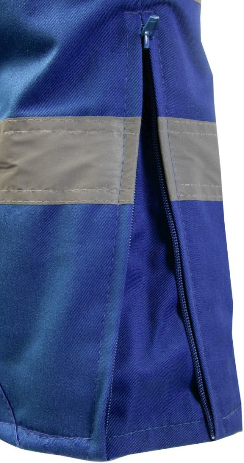 BRIXTON SNOW OGRODNICZKI OCIEPLANE NIEBIESKI / PASY ODBLASK